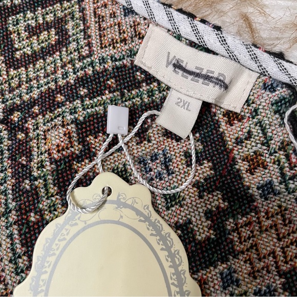 Velzera tassel embroidered boho open vest - Picture 8 of 9